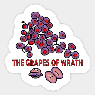 Grapes of Wrath Sticker